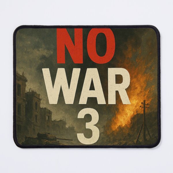 Item preview, no war 3 designed and sold by Nikos Tsomp.