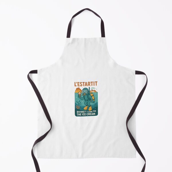 Item preview, Copy of L’Estartit Dive Life – I Came for the Ice Cream designed and sold by SnappyPineapple.