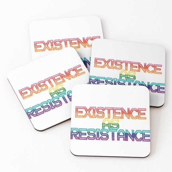 Item preview, Existence as Resistance designed and sold by sleepyheadedbb.