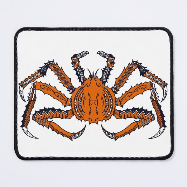 Item preview, Orange Tribal King Crab designed and sold by Steeb757.