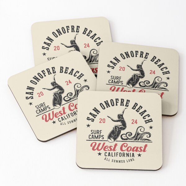 Item preview, Surfing San Onofre Beach Surf West Coast California designed and sold by eclecTEEq.