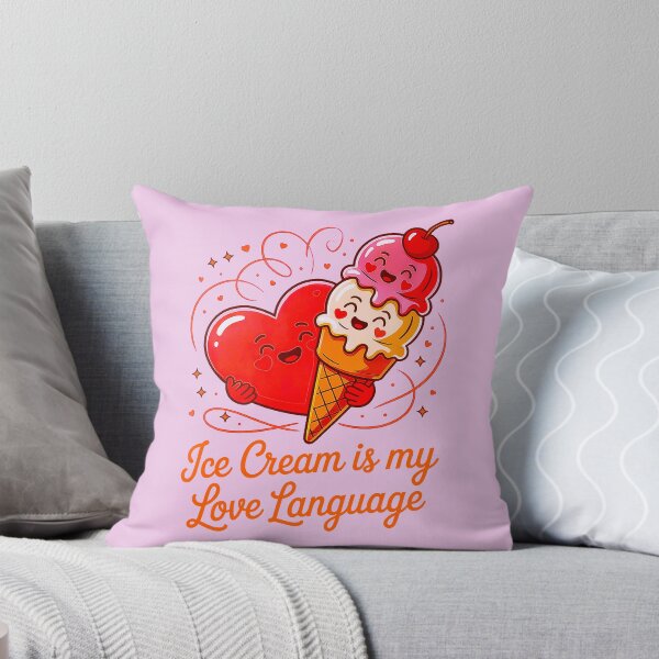 Item preview, Ice Cream Love Language Cute Foodie Valentine Shirt designed and sold by Amanda's Factory.