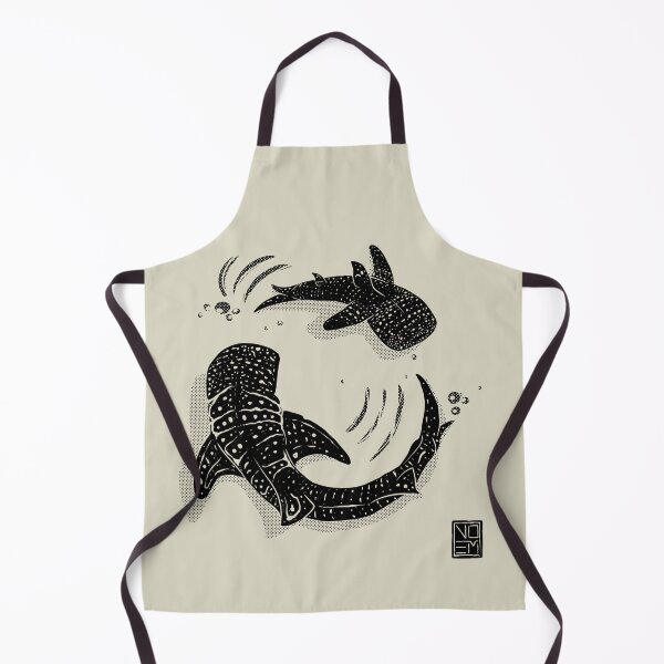 Item preview, Whale Shark Black Print designed and sold by Noem-Prints.