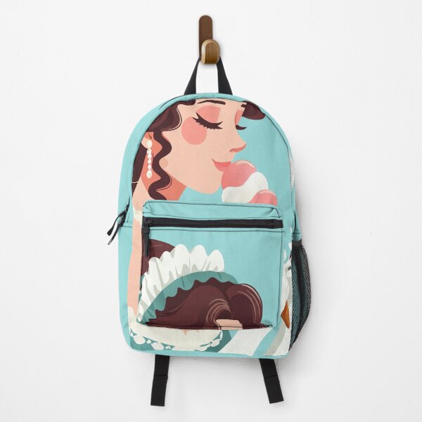 Item preview, Victorian Lady Eating Ice Cream – 19th Century Dessert Art designed and sold by MAGICKEY2024.