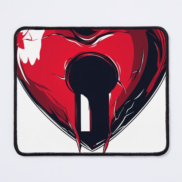 Item preview, Unlocked Heart: A Symbol of Vulnerability & Strength designed and sold by Mysterium AI.