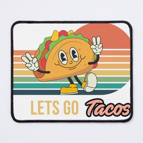 Item preview, Let’s Go Tacos – Funny Dancing Taco Fiesta Tee designed and sold by Homecrate01.