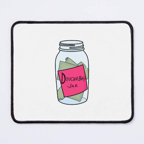 Item preview, New Girl Douchebag Jar designed and sold by Lalia Designs.