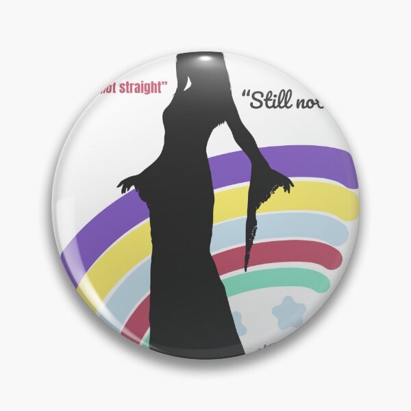 Item preview, Still Not Straight, Still Not Sorry – Queer Pride Statement Poster designed and sold by KWkindwaves.