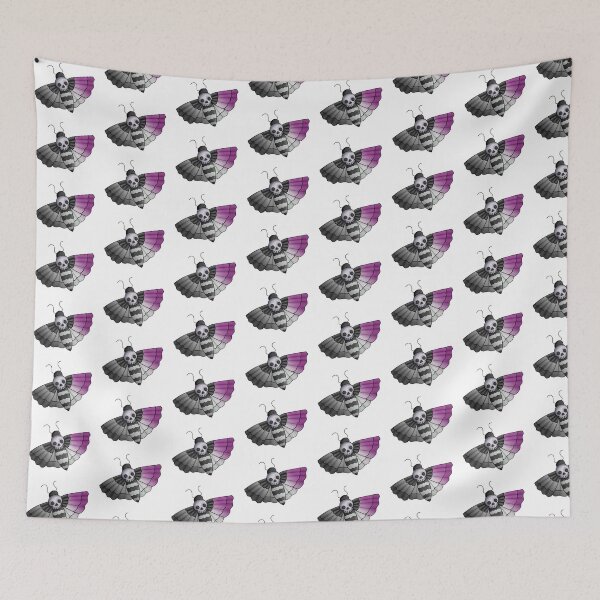 Item preview, Pride Moth: Asexual designed and sold by mxminty.