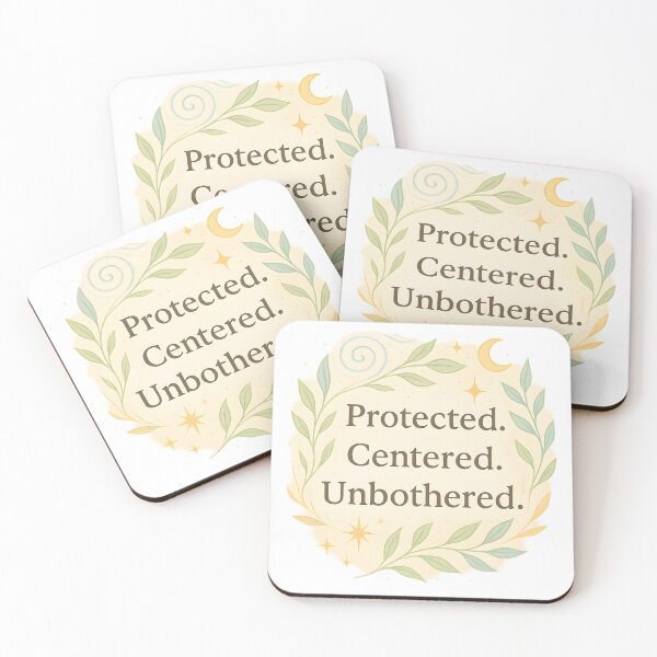 Item preview, Protected. Centered. Unbothered. designed and sold by Soul Whispers.
