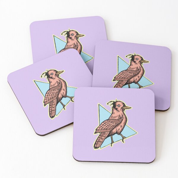 Item preview, cute bird, sweet cartoon drawing, girly and childish  designed and sold by Half Mess.