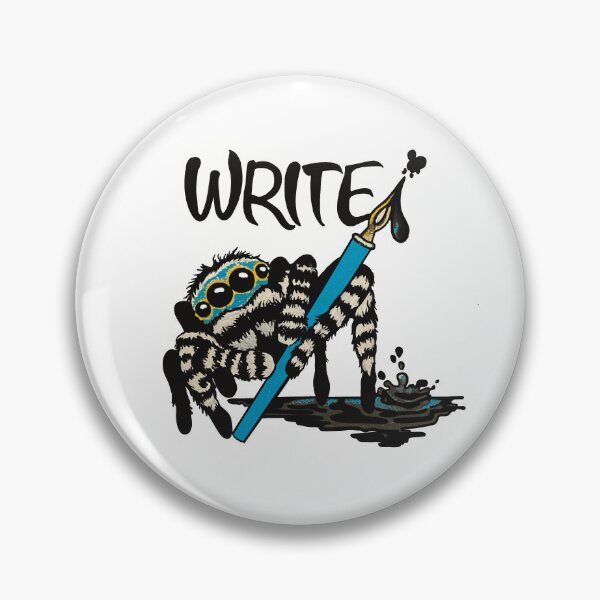 Item preview, Writing Spider designed and sold by CuteArtCreature.