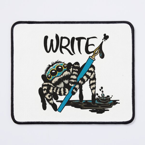 Item preview, Writing Spider designed and sold by CuteArtCreature.