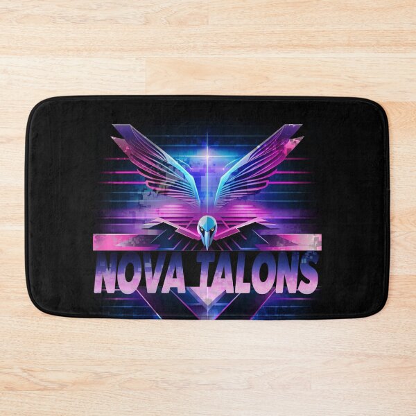 Item preview, Nova Talons – Futuristic Cyberpunk Glitch Typography Art designed and sold by Whisky1111.