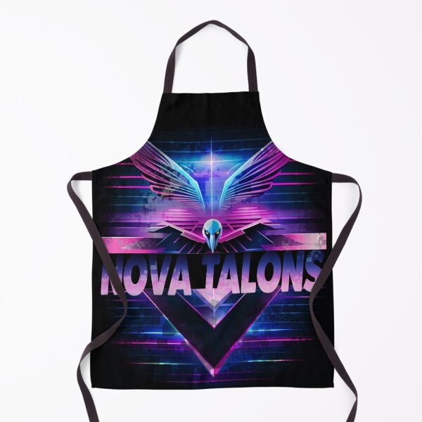 Item preview, Nova Talons – Futuristic Cyberpunk Glitch Typography Art designed and sold by Whisky1111.