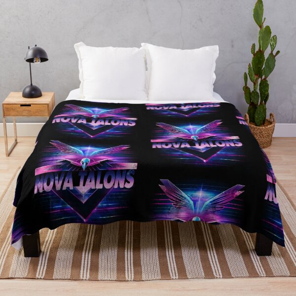 Item preview, Nova Talons – Futuristic Cyberpunk Glitch Typography Art designed and sold by Whisky1111.
