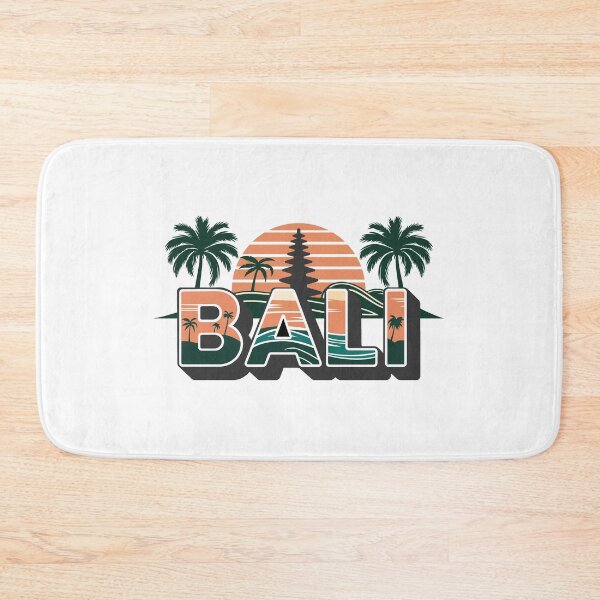 Item preview, Bali Indonesia sunset with palm trees designed and sold by NPStudio.