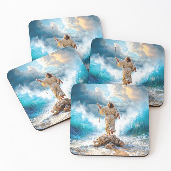 Item preview, Red Sea Crossing: Moses Parting the Waters | Exodus 14:21-23 designed and sold by AngelottiCR.