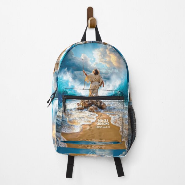 Item preview, Red Sea Crossing: Moses Parting the Waters | Exodus 14:21-23 designed and sold by AngelottiCR.