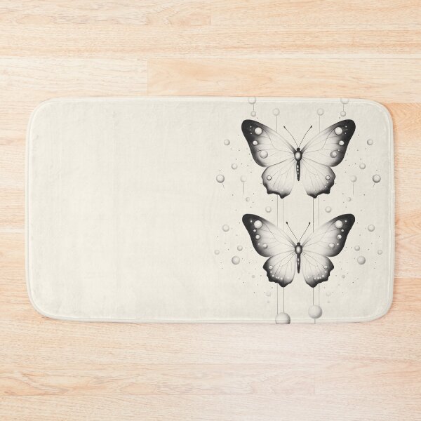 Item preview, Black Aesthetic Butterflies – Minimalist Soft Grunge Vibe designed and sold by GiriaGallery.