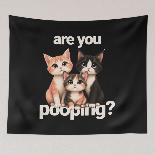 Item preview, Curious Cats Asking a Funny Question designed and sold by AwesomeBeyondLimits.