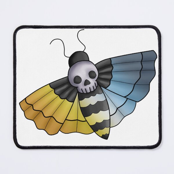 Item preview, Pride Moth: AroAce designed and sold by mxminty.