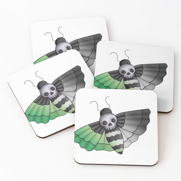Item preview, Pride Moth: Aromantic designed and sold by mxminty.