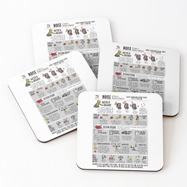 Item preview, Visual Summary Noise (Daniel Kahneman) designed and sold by TKsuited.
