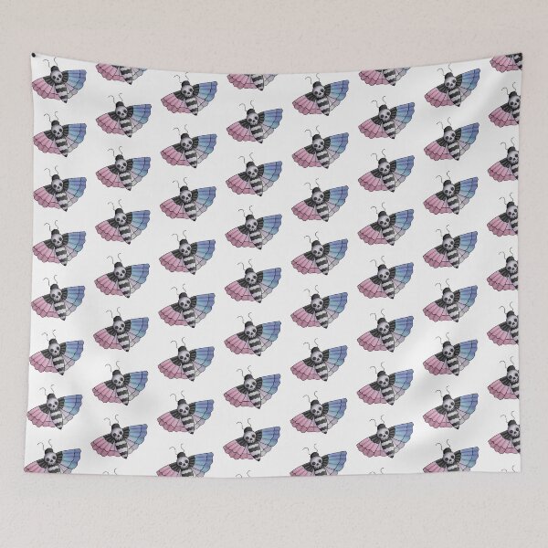 Item preview, Pride Moth: Bigender designed and sold by mxminty.