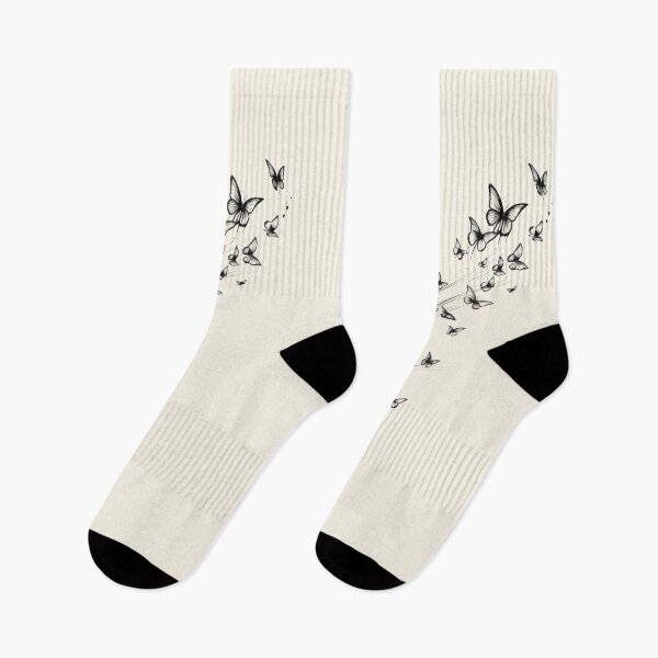 Item preview, Black Aesthetic Butterflies – Minimalist Soft Grunge Vibe designed and sold by GiriaGallery.