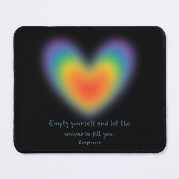 Item preview, Rainbow heart zen proverb designed and sold by XDivineTees.