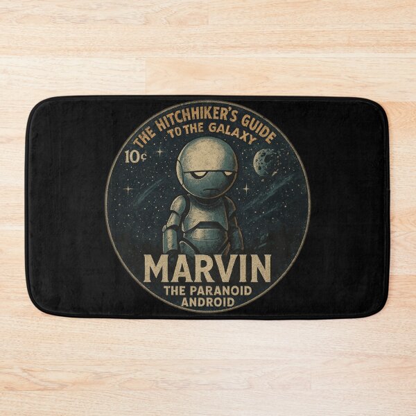 Item preview, Marvin the Paranoid Robot - The Hitchhiker's Guide to the Galaxy designed and sold by Random-Reality.