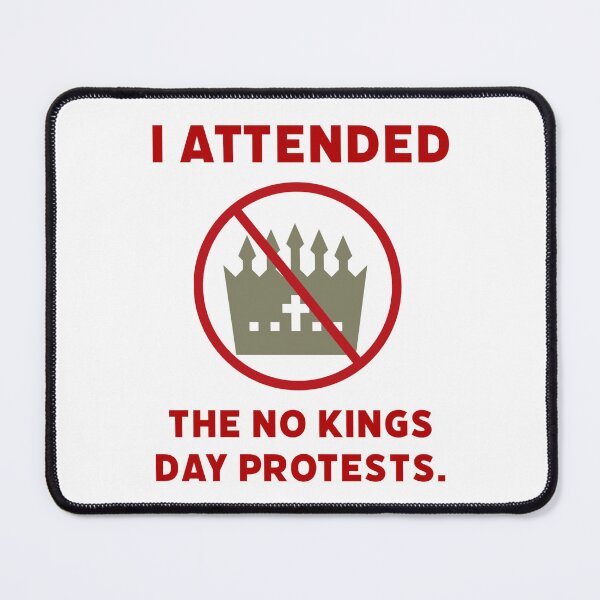Item preview, I attended the no kings day protests  designed and sold by Rachel the Artist .