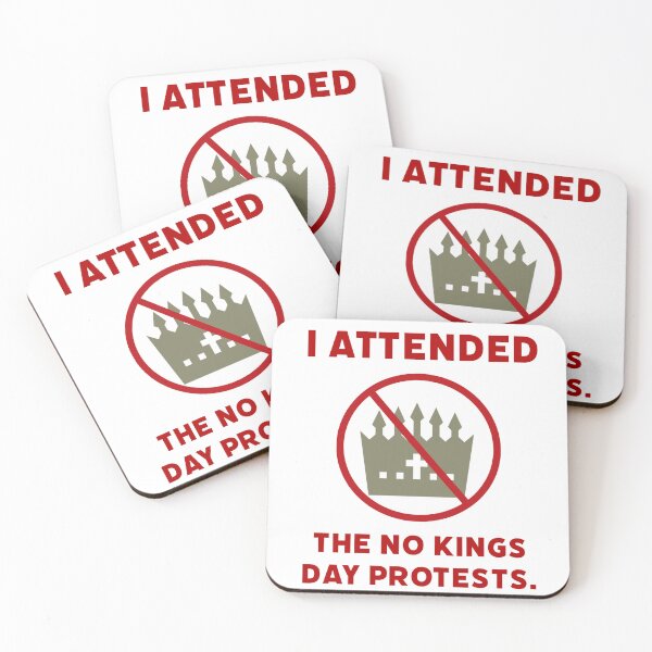 Item preview, I attended the no kings day protests  designed and sold by Rachel the Artist .