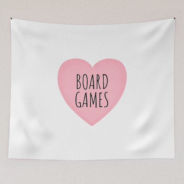 Item preview, I Heart Board Games  designed and sold by CharmStudio.