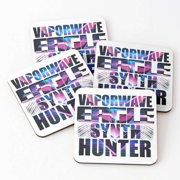 Item preview, Vaporwave Neon Eagle – Synth Hunter | Cyberpunk Gradient Animal Art designed and sold by Whisky1111.