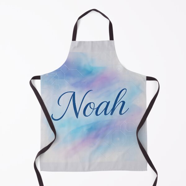 Item preview, Noah Watercolor Calligraphy Art – Elegant Name in Pastel Brushstroke Style designed and sold by VoidBloom Studio.