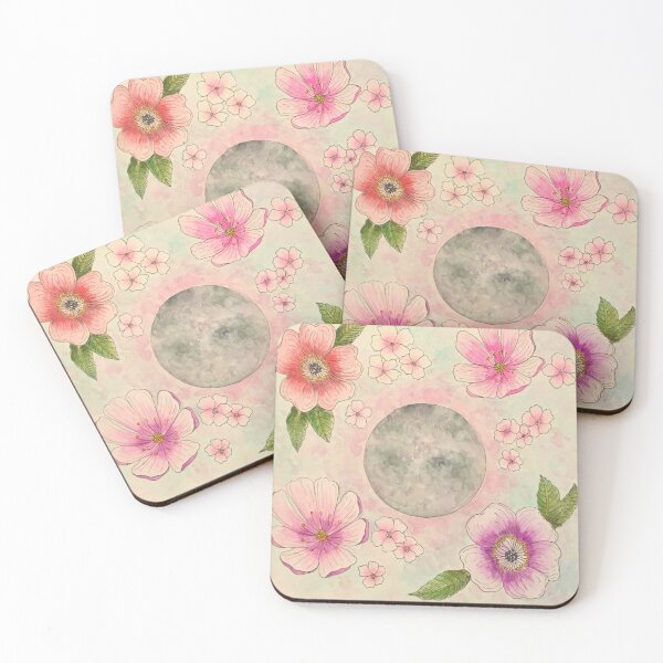 Item preview, Summer Full Moon designed and sold by WhimsyWayCrafts.