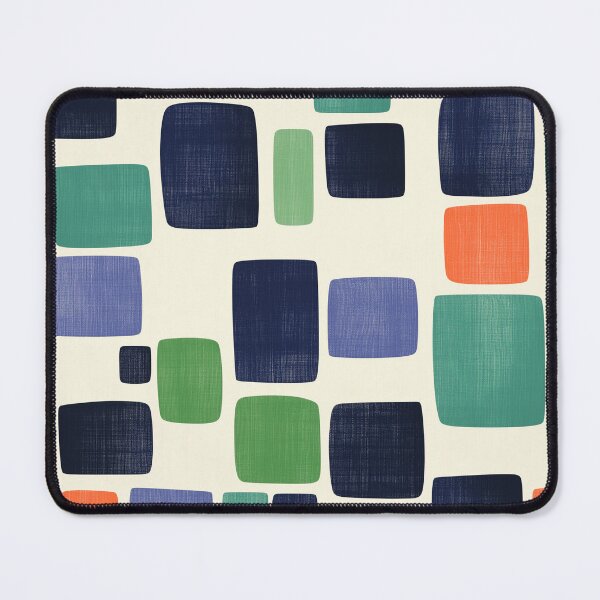 Item preview, Atomic Squares – Mid-Century Soft Block Pattern designed and sold by vfxbear.