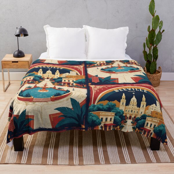 Item preview, Beeville Texas USA Vintage Travel Tourism designed and sold by TravelersGems.