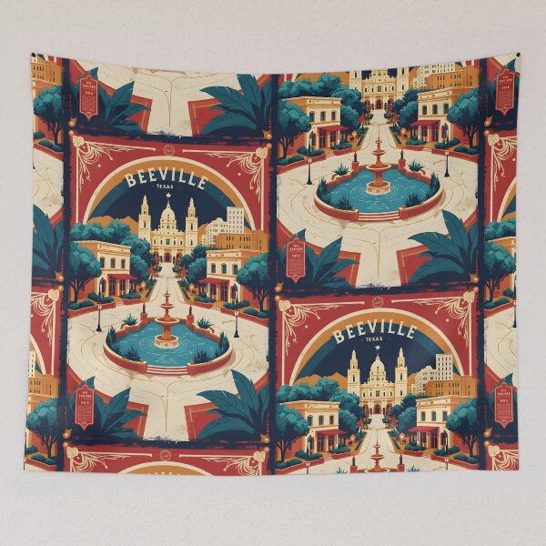 Item preview, Beeville Texas USA Vintage Travel Tourism designed and sold by TravelersGems.