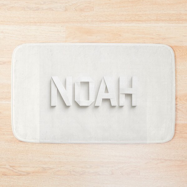 Item preview, Noah Origami Typography – Minimalist Paper Sculpture Name Design designed and sold by VoidBloom Studio.