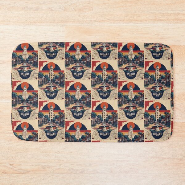 Item preview, Bellaire Texas USA Vintage Travel Tourism designed and sold by TravelersGems.