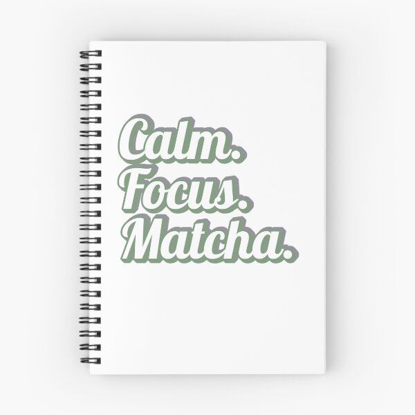Item preview, Calm, focus, matcha designed and sold by salimkaswiss.