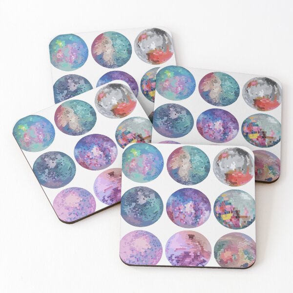 Item preview, Disco Balls Pattern designed and sold by meghanfoleyart.