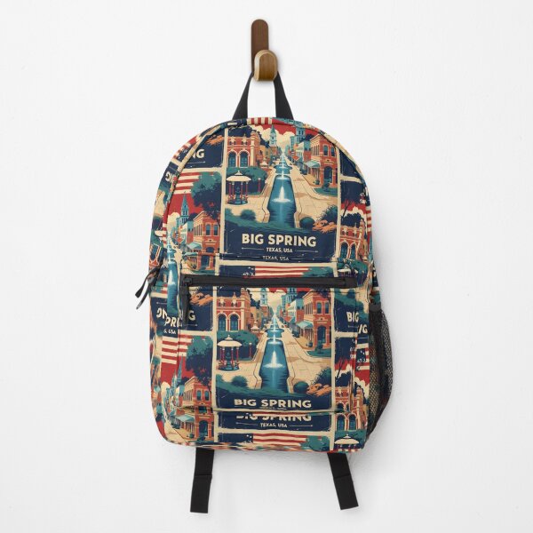 Item preview, Big Spring Texas USA Vintage Travel Tourism designed and sold by TravelersGems.