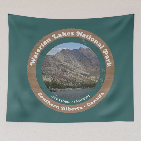Item preview, Waterton Lakes National Park of Canada designed and sold by Evilcraft Designs.