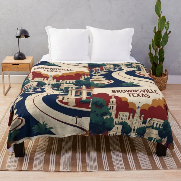 Item preview, Brownsville Texas USA Vintage Travel Tourism designed and sold by TravelersGems.