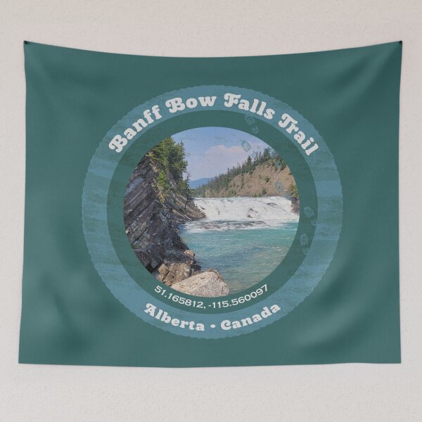 Item preview, Banff Bow Falls Trail designed and sold by Evilcraft Designs.