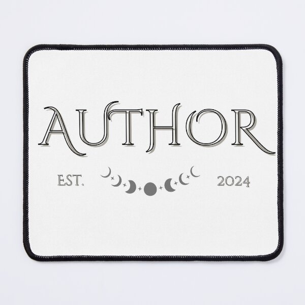 Item preview, Author Established 2024 – Aspiring Writer Gift for Novelists, Indie or Traditional designed and sold by ByElise.